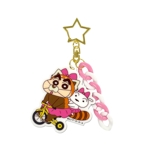 クレヨンしんちゃん アクリルキーホルダー シルクドカスカベ
